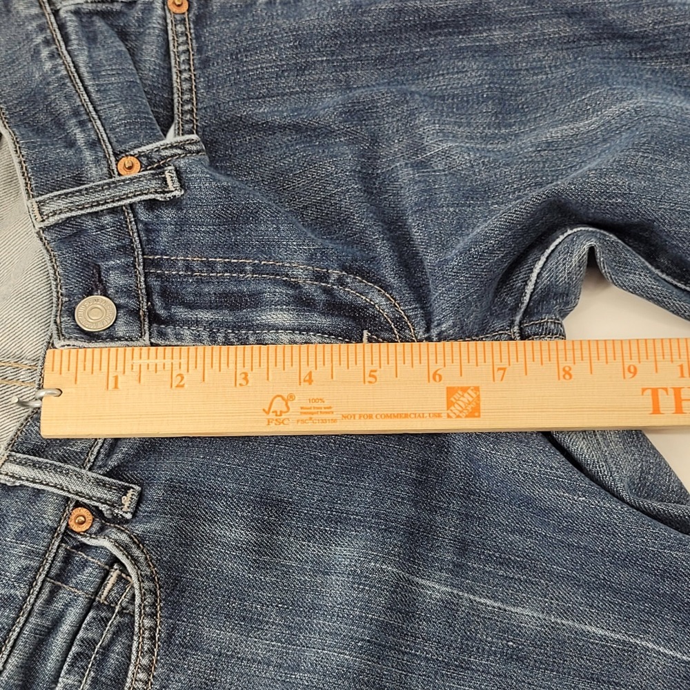 7 For All Mankind Flare Jeans 27 Blue U076080UIL-080U Mid Rise Womens Seven - Picture 8 of 8